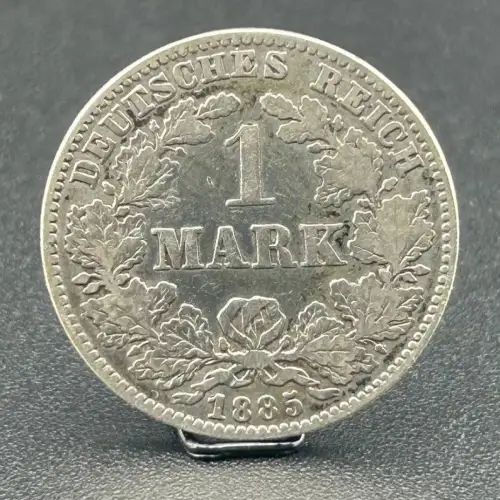 1 Mark 1885 J Deutsches Kaiserreich