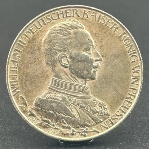 2 Mark Wilhelm II. 1913 A Regierungsjubiläum Preußen Deutsches Kaiserreich
