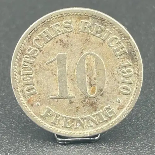 10 Pfennig 1910 G Deutsches Kaiserreich
