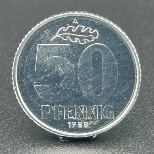 50 Pfennig 1988 A DDR