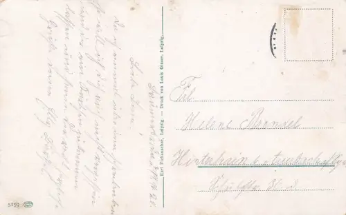 AK Leipzig Neues Rathaus Rathausring Sachsen gelaufen Postkarte