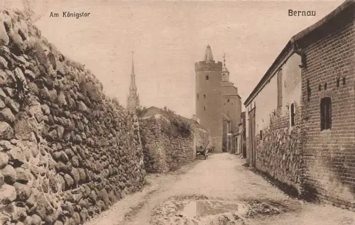 AK Bernau Königstor Berlin ungelaufen Postkarte