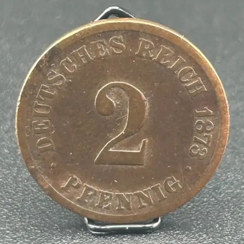 2 Pfennig 1873 C Deutsches Kaiserreich