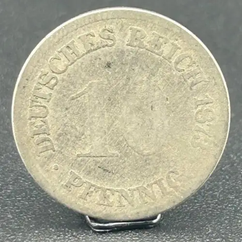 10 Pfennig 1873 D Deutsches Kaiserreich