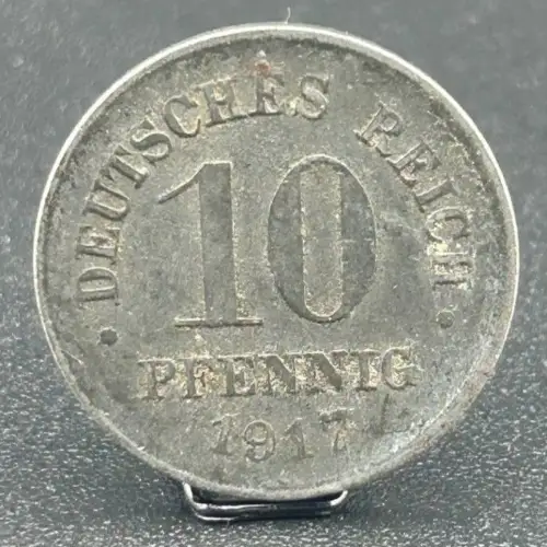 10 Pfennig 1917 J Deutsches Kaiserreich