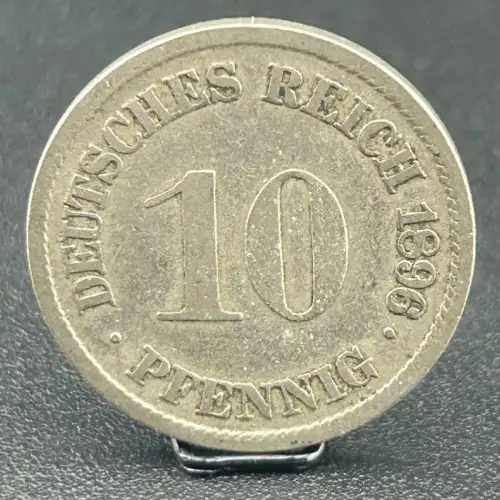 10 Pfennig 1896 F Deutsches Kaiserreich