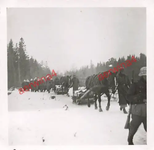 Vormarsch deutsche Soldaten Grenadier-Regt. 344 Mga Leningrad Russland Ostfront