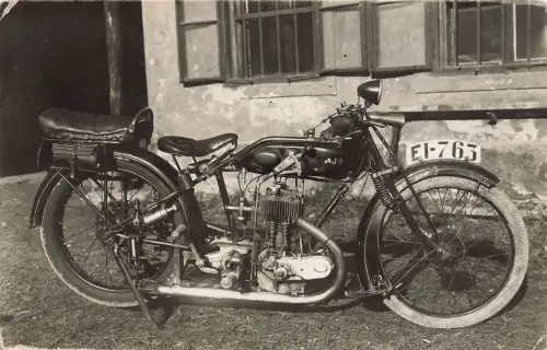 Englisches Motorrad - AJS 500er Super Sports Großfoto