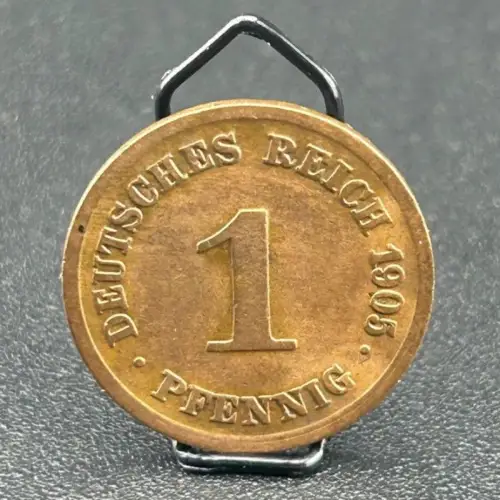1 Pfennig 1905 G Deutsches Kaiserreich