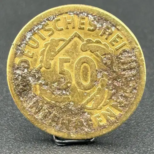 50 Rentenpfennig 1924 A Weimarer Republik