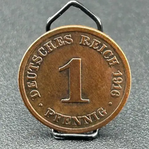 1 Pfennig 1916 J Deutsches Kaiserreich