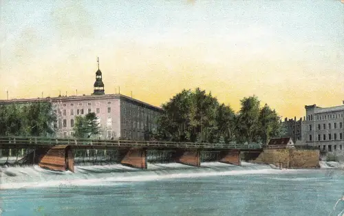 AK Dessau Herzogliches Schloss Sachsen-Anhalt ungelaufen Postkarte