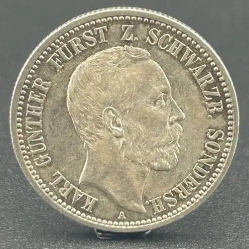 2 Mark Karl Günther 1896 A Schwarzburg-Sondershausen Deutsches Kaiserreich