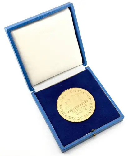 DDR Medaille 25 Jahre DDR Stadt Plauen Vogtland Bronze