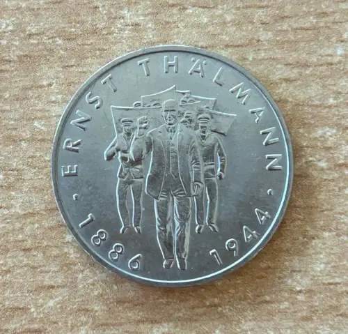 10 Mark Ernst Thälmann 1986 DDR Münze