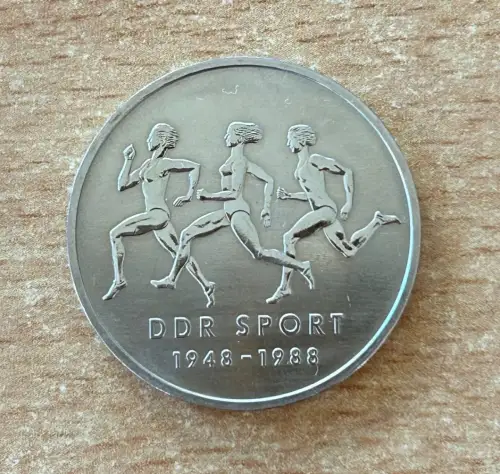 10 Mark 1988 DDR Sport DDR Gedenkmünze