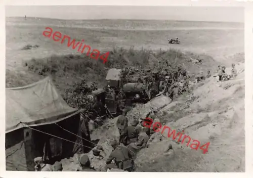 Deutsche Offiziere am Regimentsgefechtsstand bei Smolensk Russland Ostfront