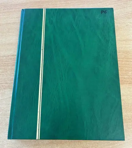 Leer Briefmarken Album mit 16 Seiten