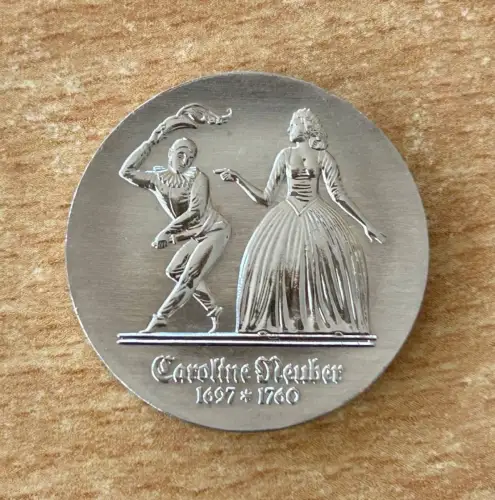 DDR 5 Mark 1985 Caroline Neuber DDR Gedenkmünze
