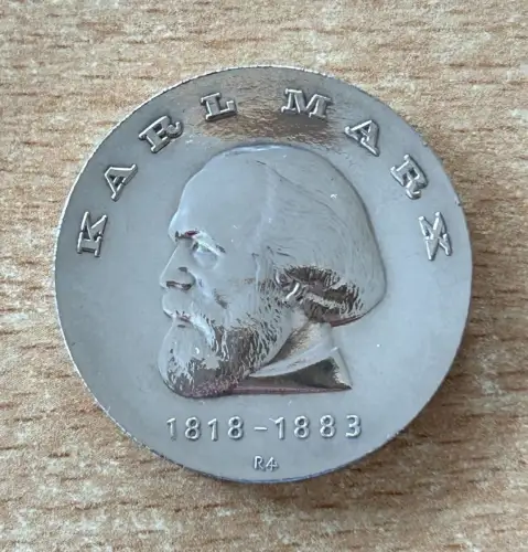 20 Mark 1968 Karl Marx Silber Gedenkmünzen