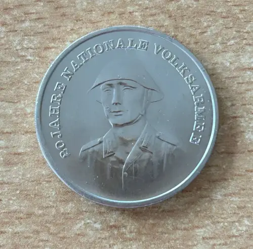 DDR 10 Mark 20 Jahre Nationale Volksarmee 1976 Gedenkmünze