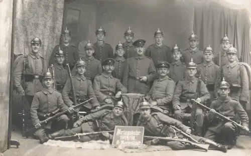 Foto 1.WK Soldaten T.B.7 Sachsen Dresden Telegraphen Bataillon Nr. 7