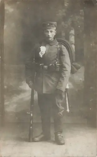 Fotokarte 1.WK Portrai