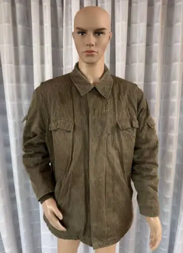 DDR NVA Felddienstjacke Winter Strichtarn Gr. g52
