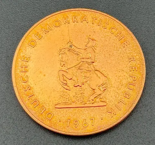 DDR Medaille Gustav Adolf Kapelle Lützen