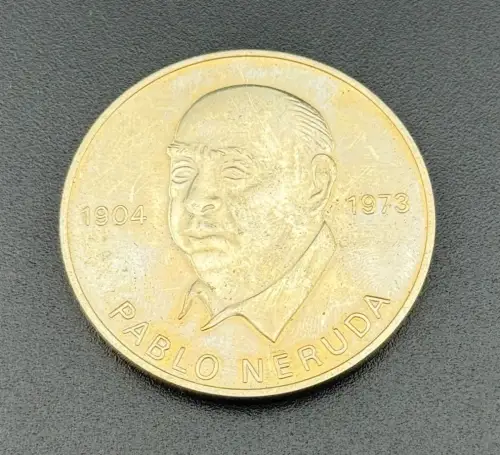 DDR Medaille Pablo Neruda 1973