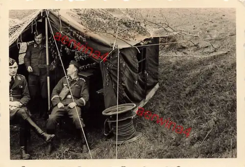 Deutsche Soldaten Flakabteilung bei der Flakstellung
