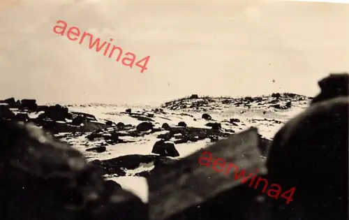 Handgranaten Einschläge HKL 100m von Russen Eismeerstraße Finnland