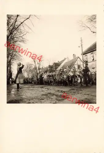 Deutscher Spielmannszug bei Parade in Loburg Möckern Sachsen-Anhalt