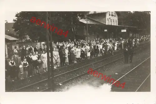 Soldaten Abschied am Bahnhof Auerbach Vogtland