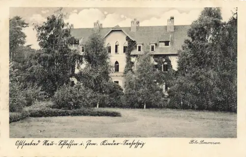 AK Ostseebad Neu-Schlaffin Rewal Kinder Hospitz Pommern ungelaufen Postkarte