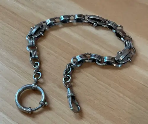 Alte Taschenuhr Kette Anhänger