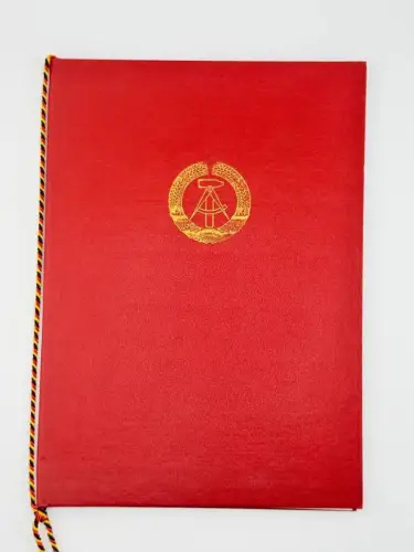 DDR Berufungs-Urkunde Gesellschaftlicher Rat Plauen 1973