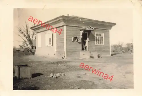 Etappenstellung vom Tross Quartier bei Kalatsch Russland Ostfront