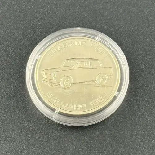 DDR Medaille Trabant P601 Baujahr 1964