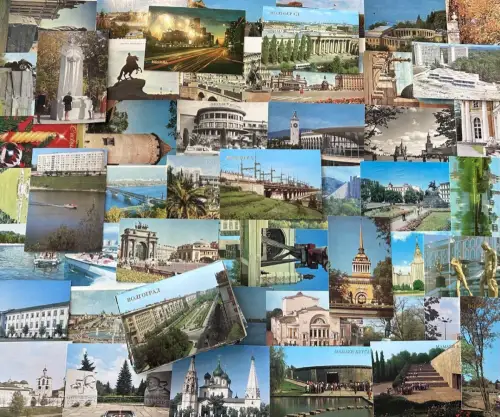 Konvolut 100 AK Postkarten Russland UdSSR Sowjetunion ab 1950