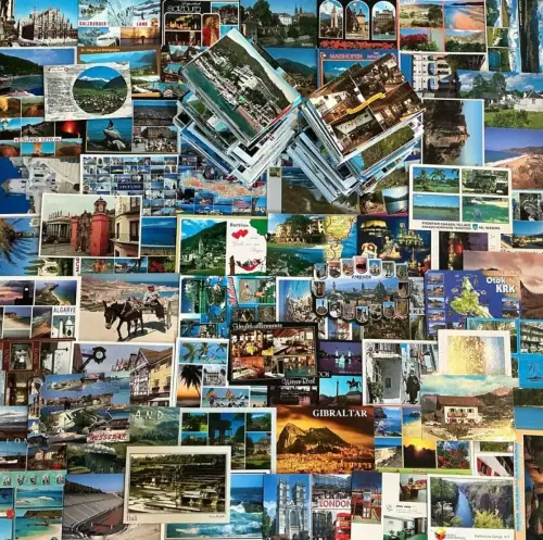 Lot / Konvolut 1000 Moderne AK Postkarten aus Europa / Welt ab 1950