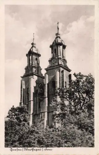 AK Gnesen Gniezno Dom Posen 1941 gelaufen Postkarte