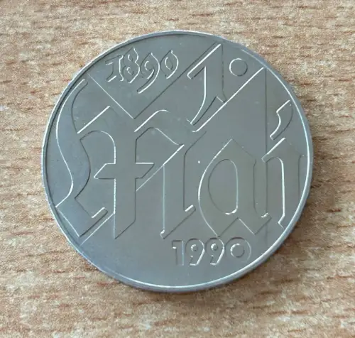 DDR 10 Mark 1. Mai 1990 Gedenkmünze
