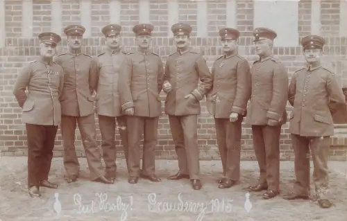 Foto 1.WK Deutsche Soldaten Landw.Inf.Regt.101 Graudenz Westpreußen