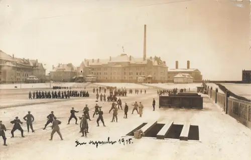 Foto 1.WK Ausbildung Soldaten Landw.Inf.Regt.101 Kaserne Graudenz Westpreußen