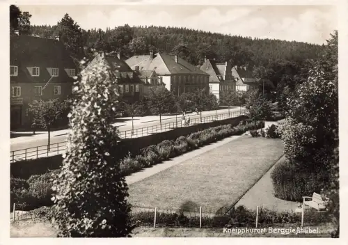 AK Berggiesshübel Bad Gottleuba Kneippkurort Kurpark Sachsen 1942 Postkarte