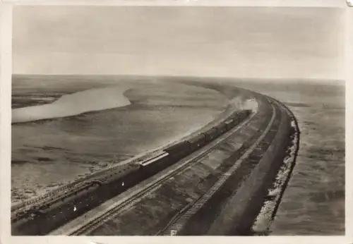 AK Nordseebad Westerland-Sylt Hindenburgdamm Schleswig-Holstein Postkarte