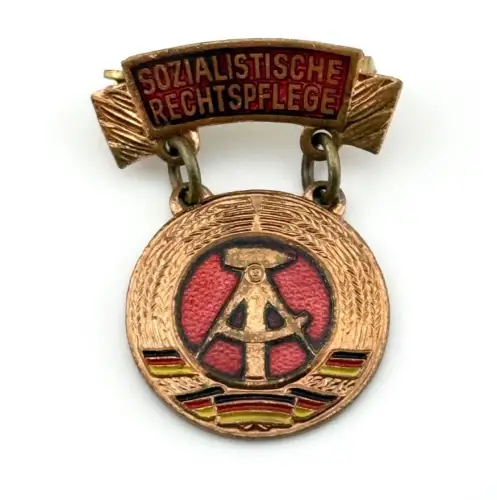 DDR MdJ Ehrenadel der Organe der Rechtspflege Einstufig