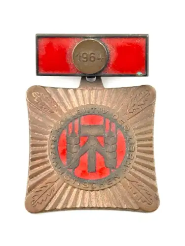 DDR Kollektiv der sozialistischen Arbeit 1964