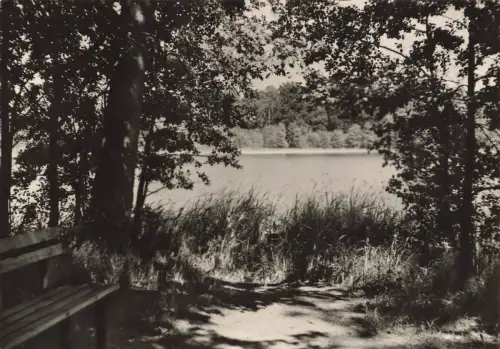 DDR AK Neuglobskow Dagower See Brandenburg ungelaufen Postkarte